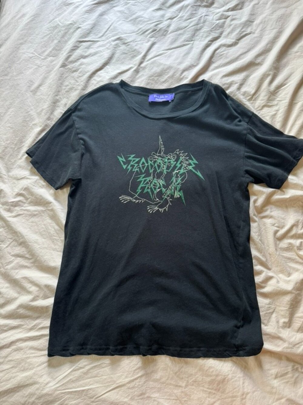 Realisation Par Elton John Crocodile Rock Tee Size Small